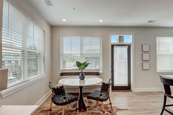 Wood-inspired plank flooring